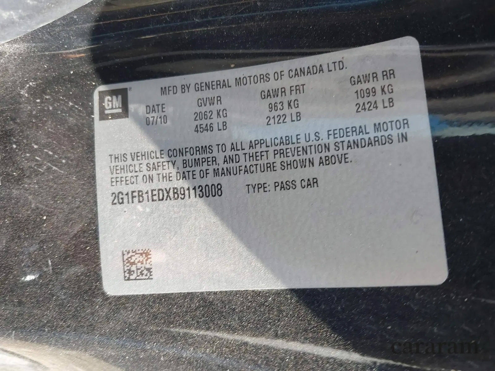 2011 Chevrolet Camaro 1LT