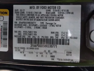 2017 Ford Fusion Hybrid S