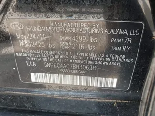 2011 Hyundai Sonata SE