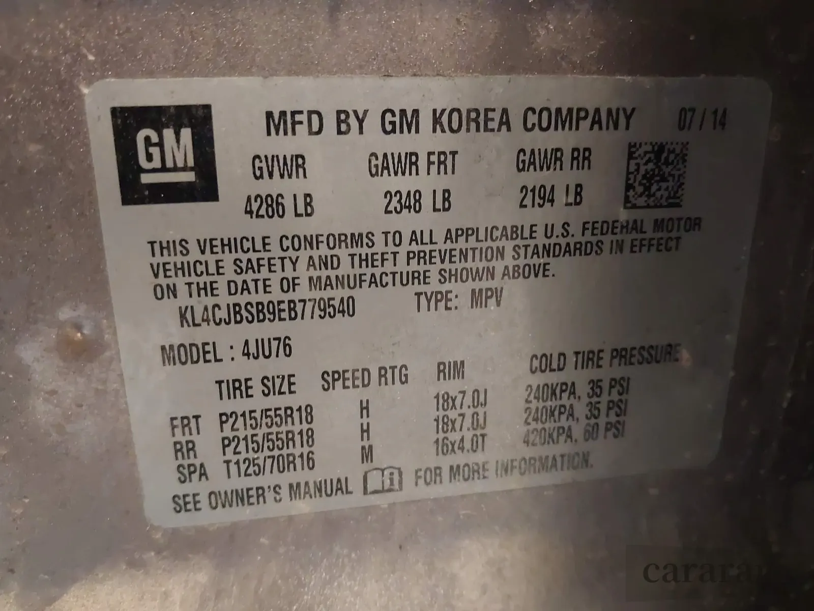 2014 Buick Encore Convenience