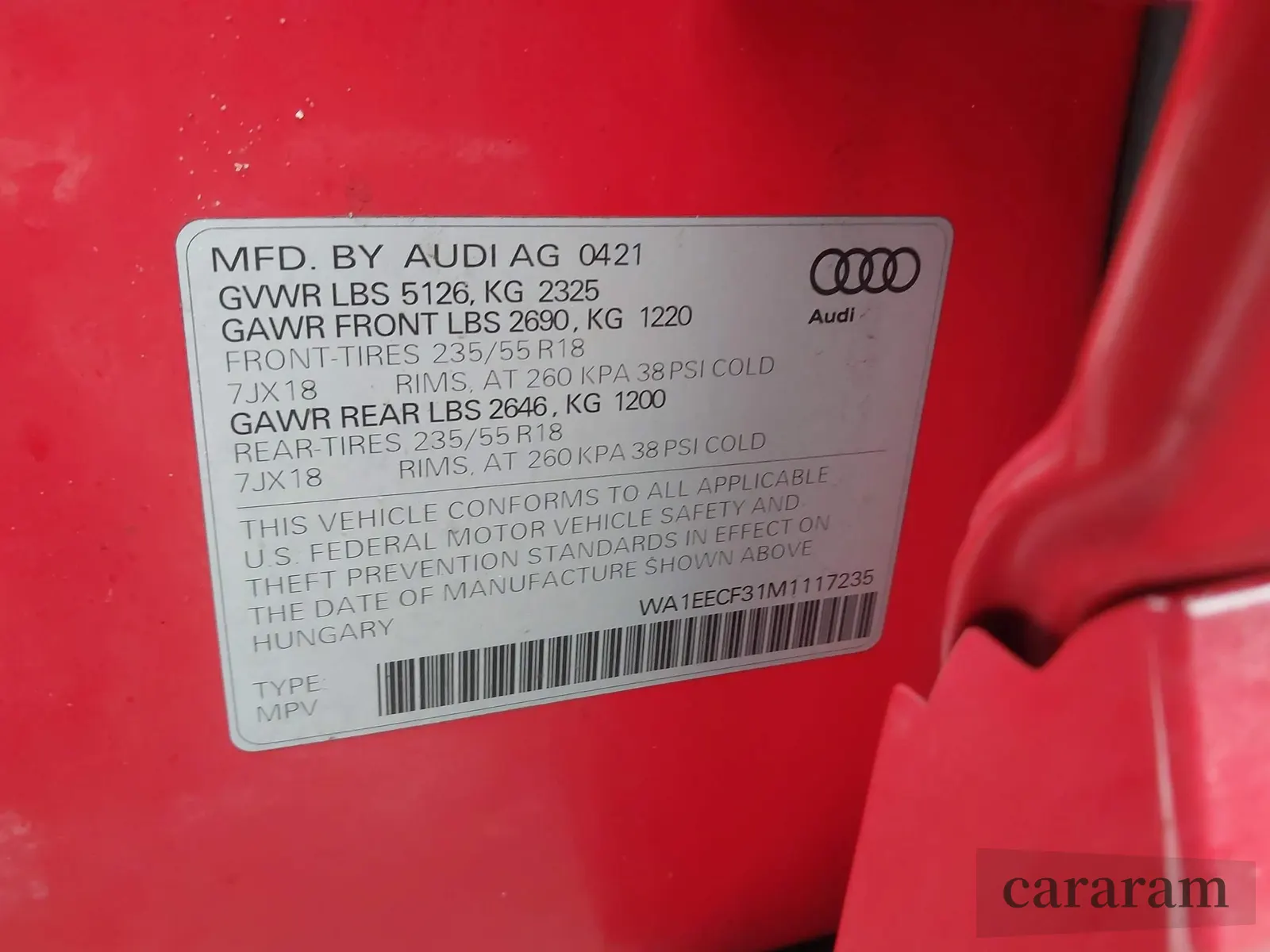 2021 Audi Q3 S line Premium Plus