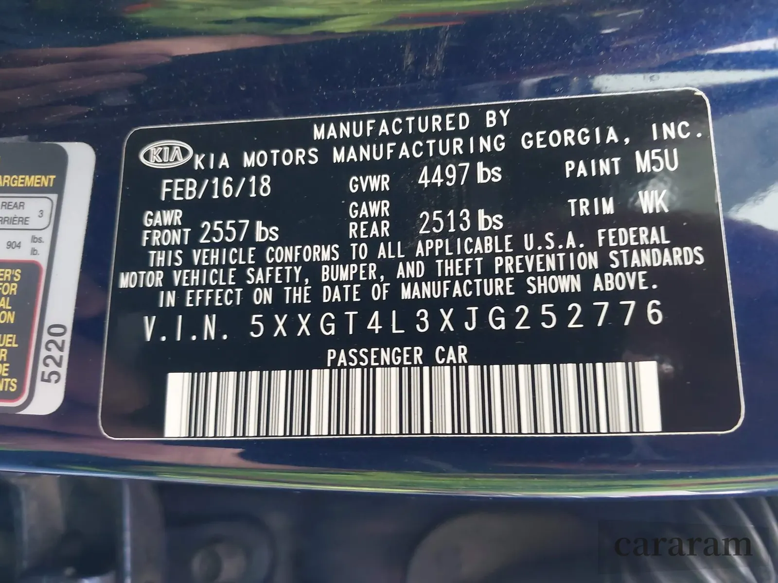 2018 Kia Optima LX