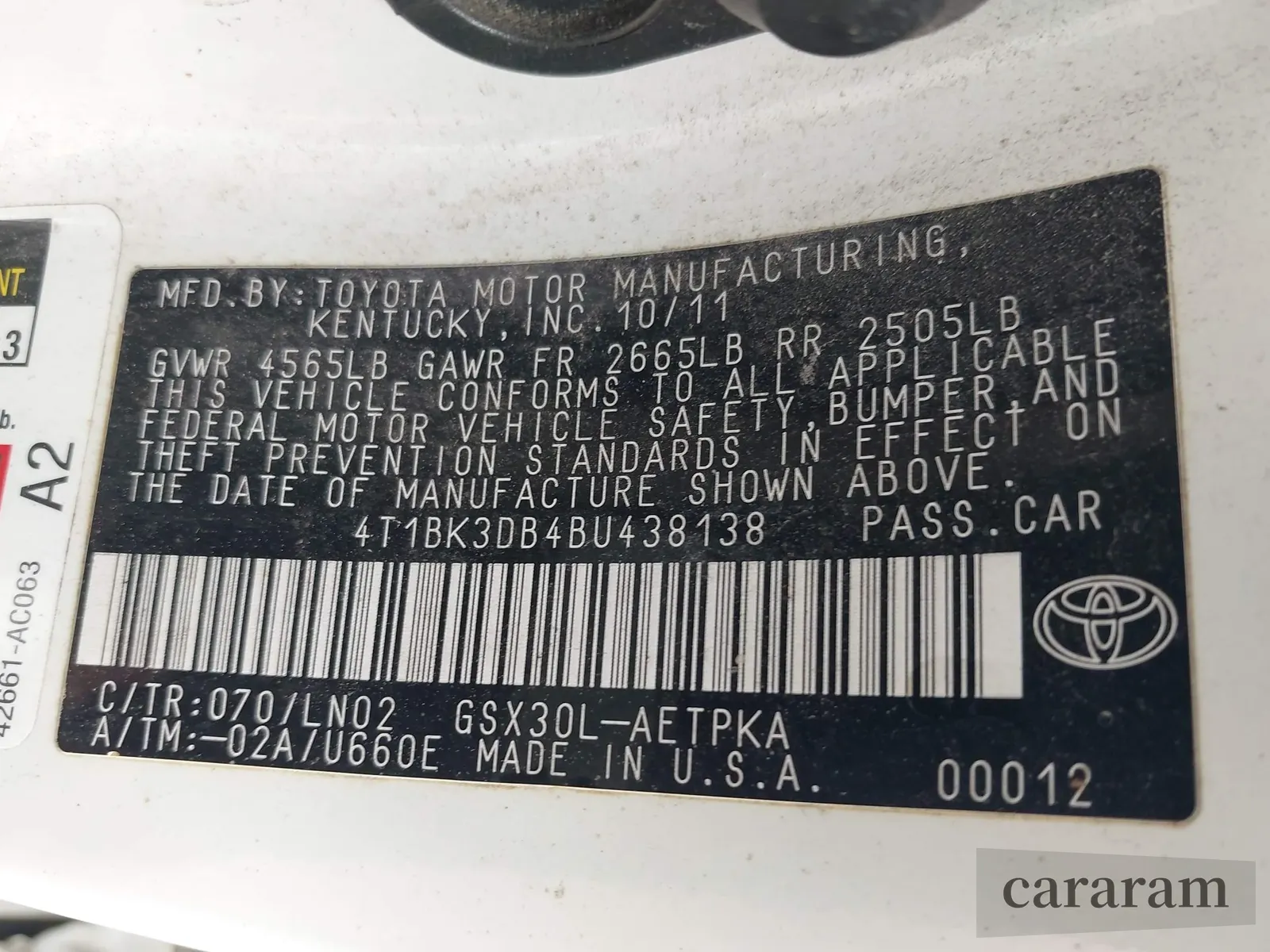 2011 Toyota Avalon