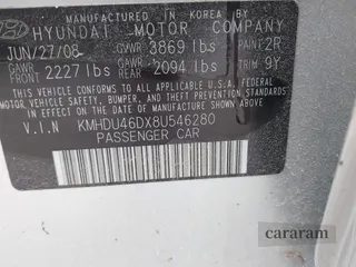 2008 Hyundai Elantra GLS