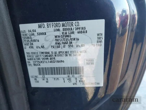 2004 Ford F-250 XL