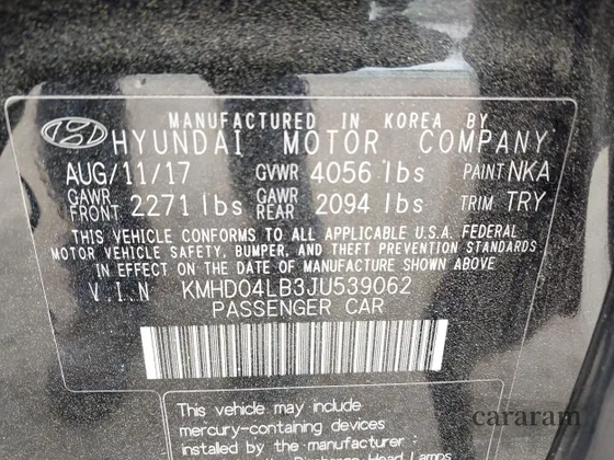 2018 Hyundai Elantra Sport