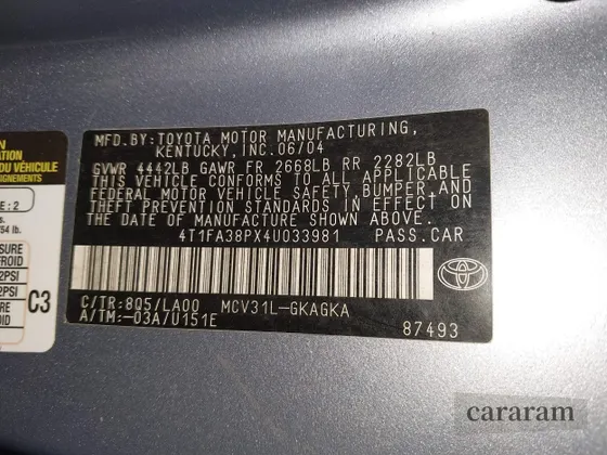 2004 Toyota Solara SE