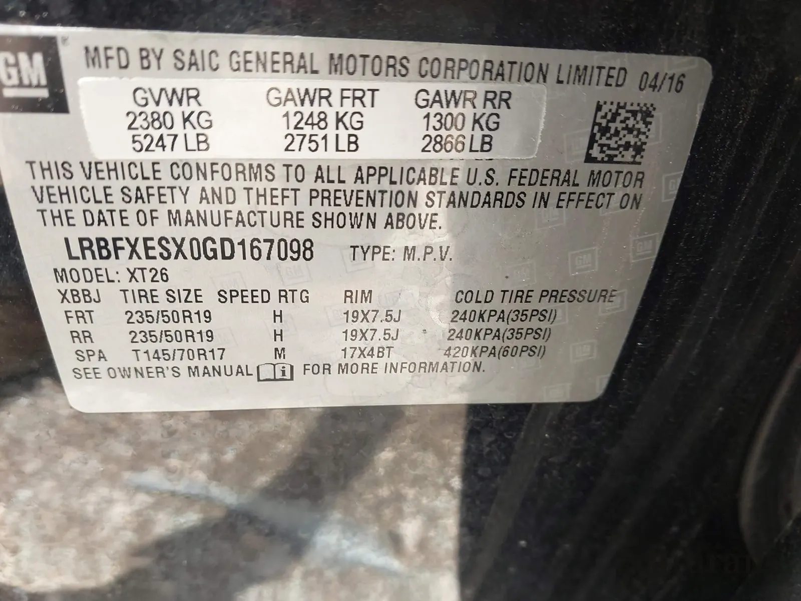 2016 Buick Envision Premium I