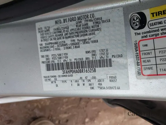 2011 Ford Fusion SE