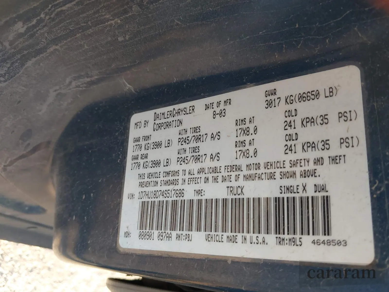 2004 Dodge 1500 SLT