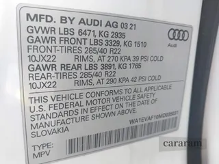 2021 Audi Q8 Premium Plus