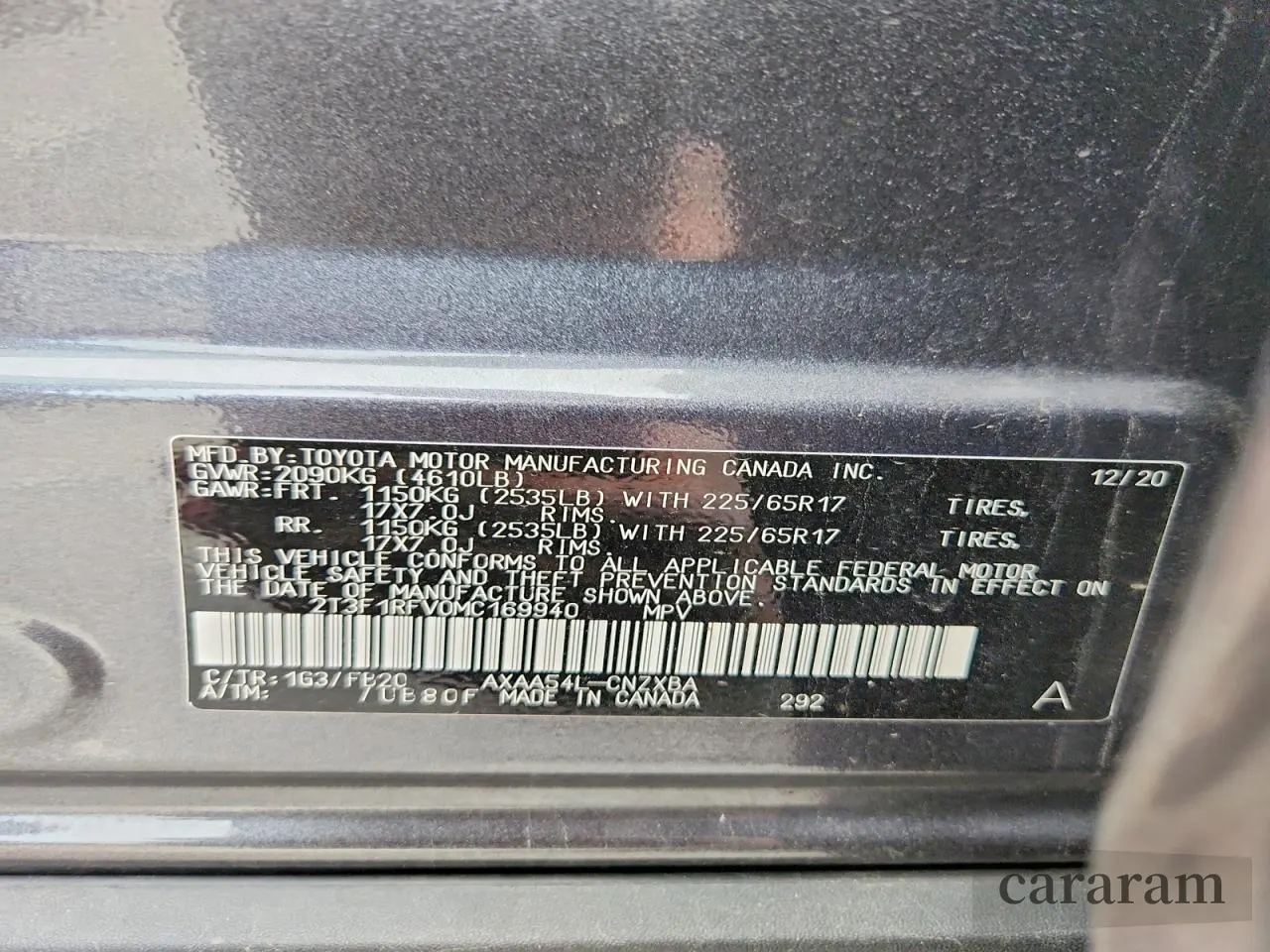 2021 Toyota RAV4 LE