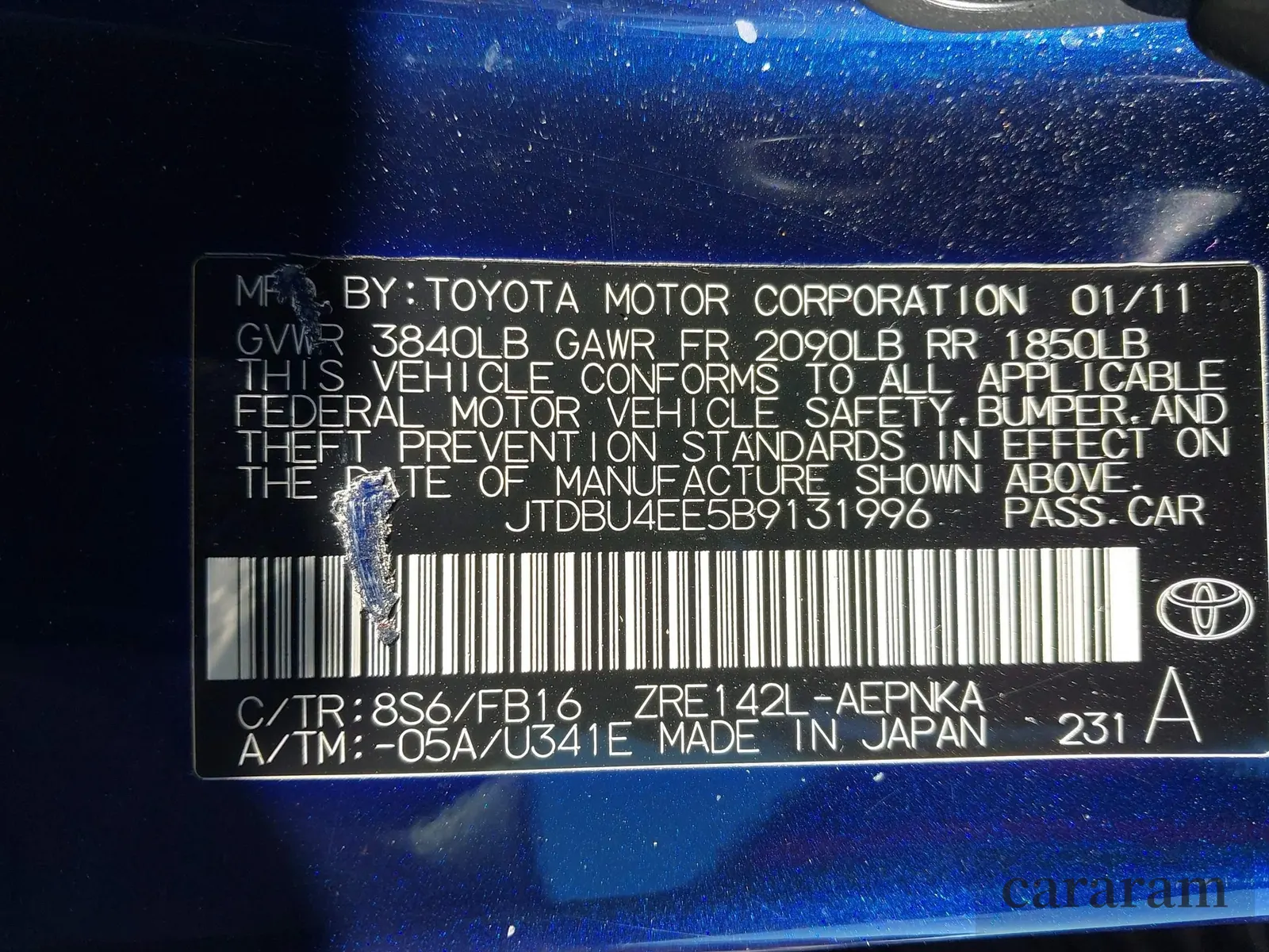 2011 Toyota Corolla L
