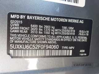 2015 BMW X6 xDrive50i