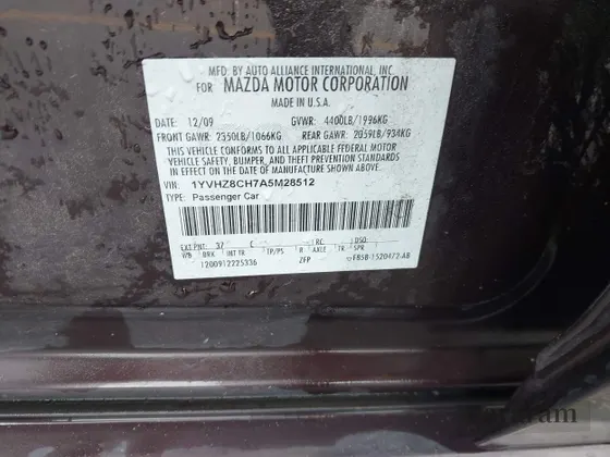 2010 Mazda 6 i Touring Plus