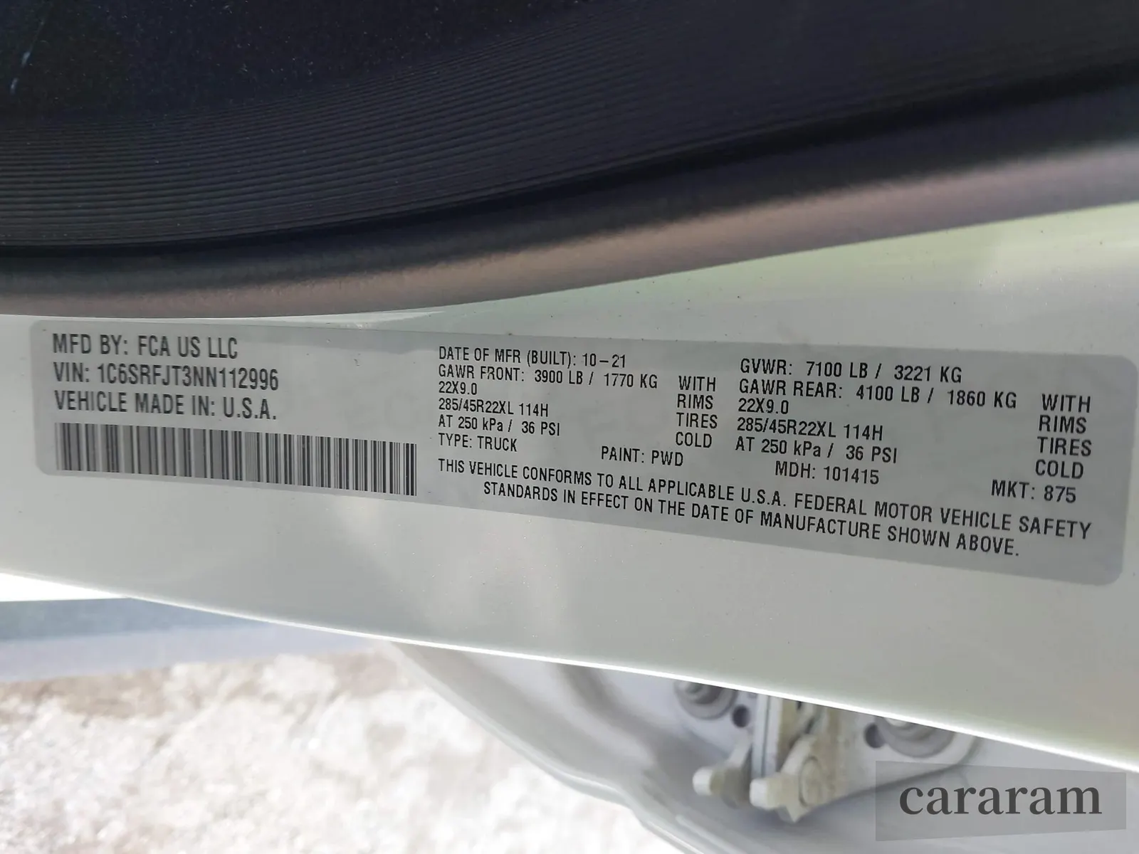 2022 Ram 1500 Laramie