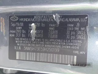 2009 Hyundai Santa Fe SE