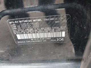 2018 Mitsubishi Mirage SE