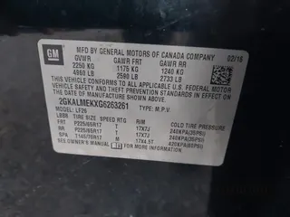 2016 GMC Terrain SLE