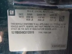 2012 Chevrolet Volt