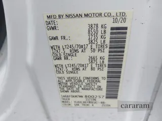2021 Nissan NV Cargo S