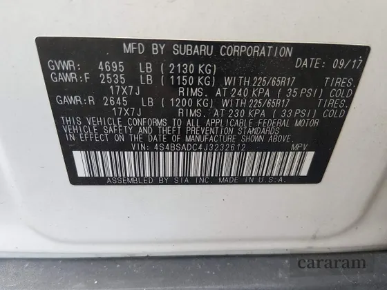 2018 Subaru Outback Premium