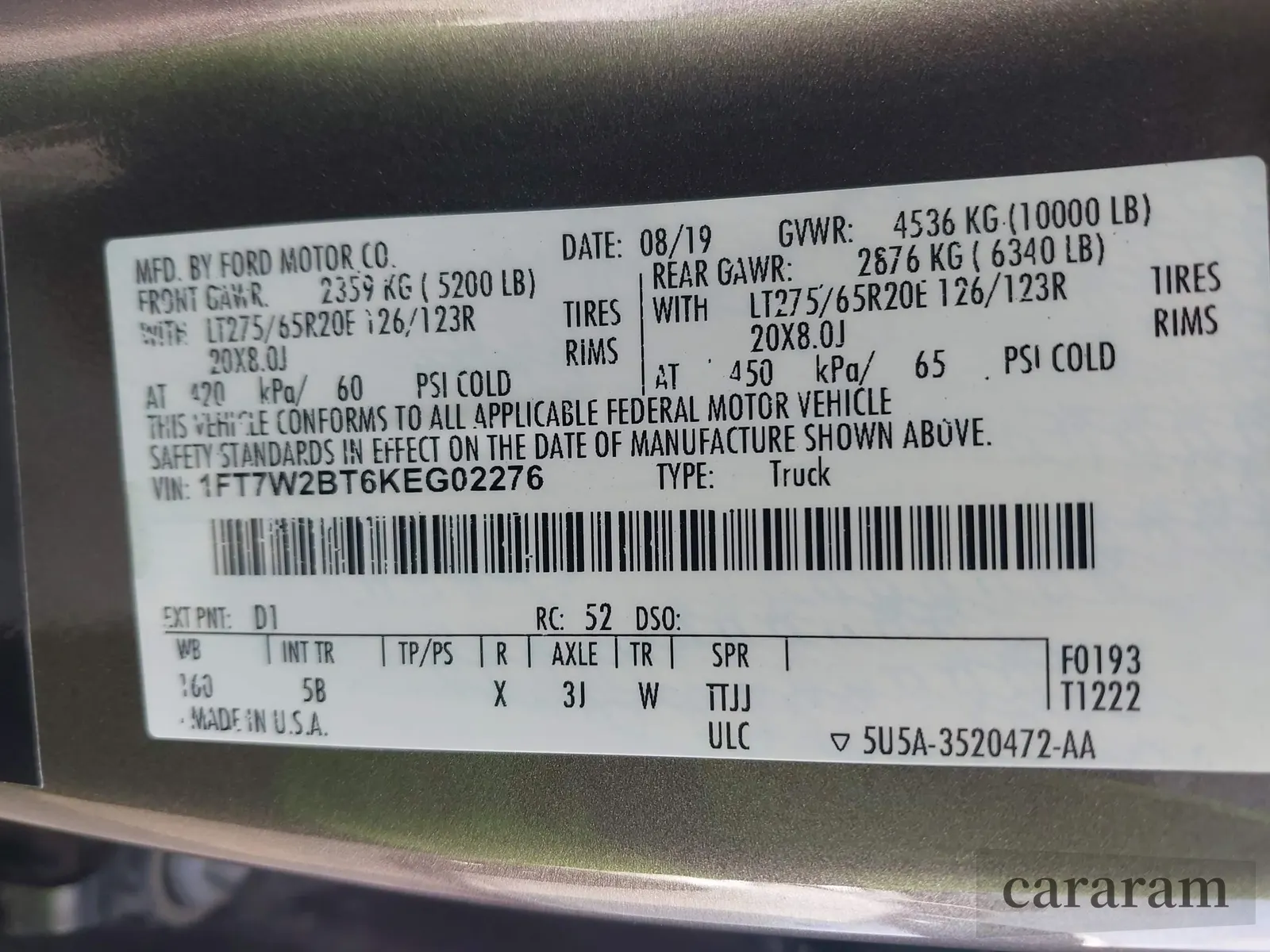 2019 Ford F-250 XL