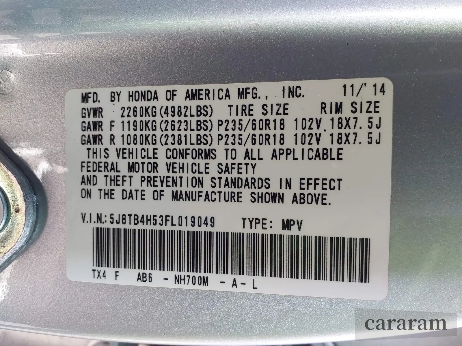 2015 Acura RDX Technology