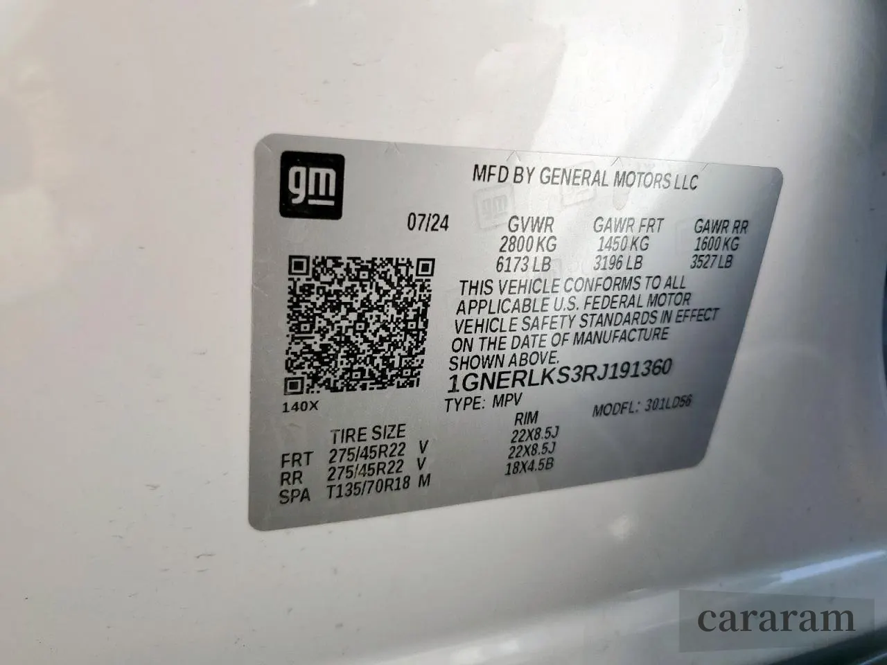 2024 Chevrolet Traverse FWD RS
