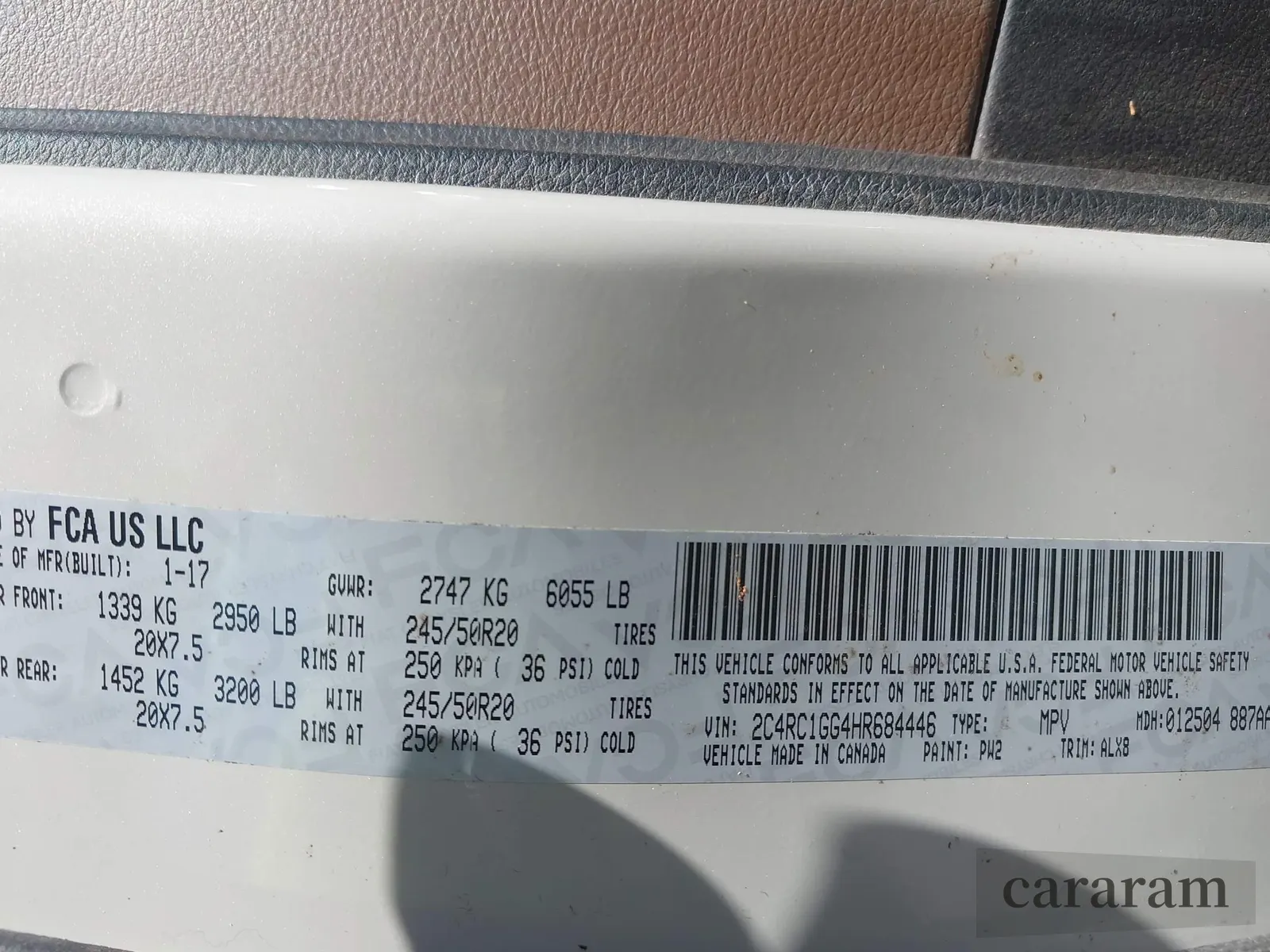 2017 Chrysler Pacifica Limited