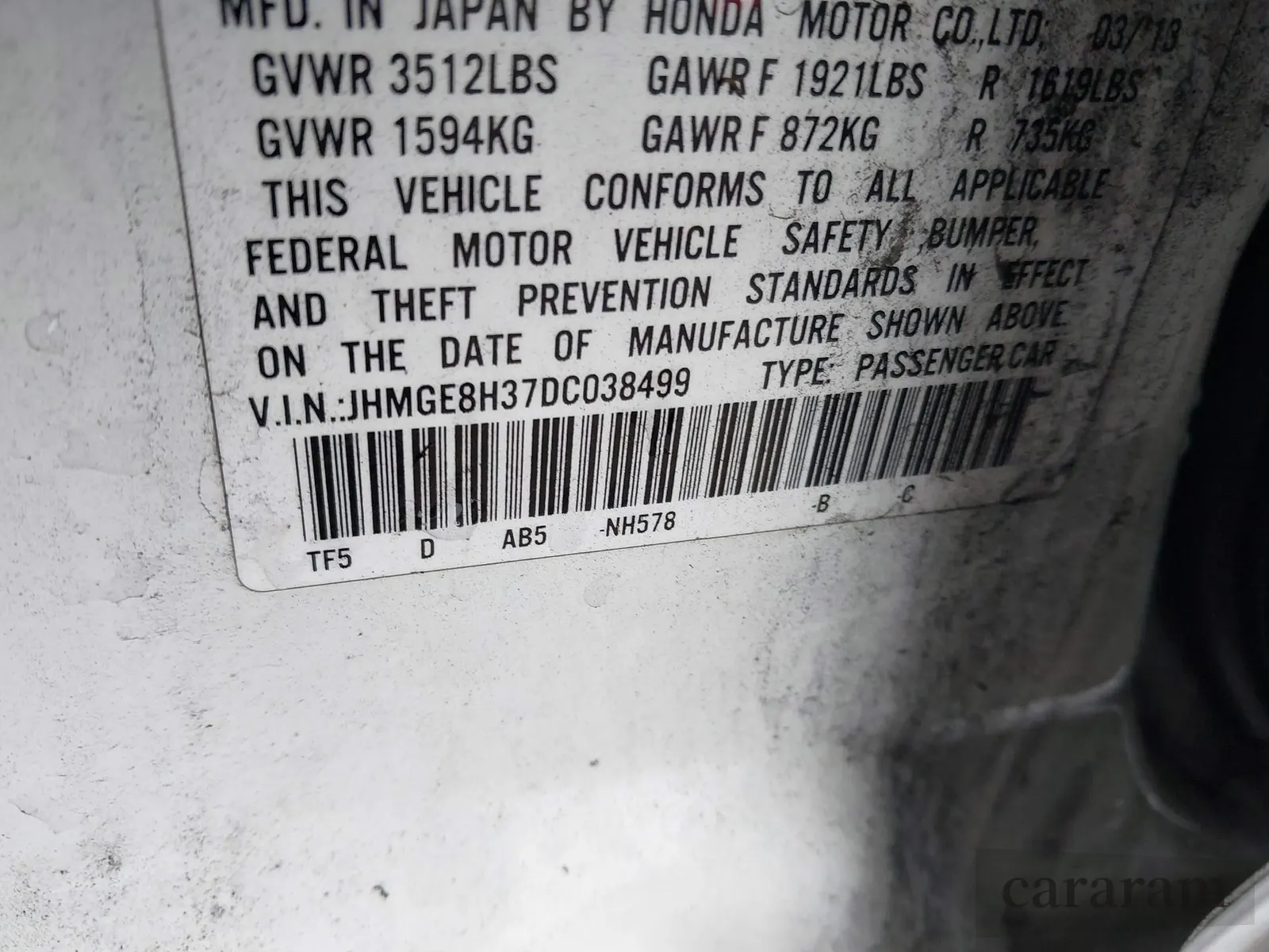 2013 Honda Fit