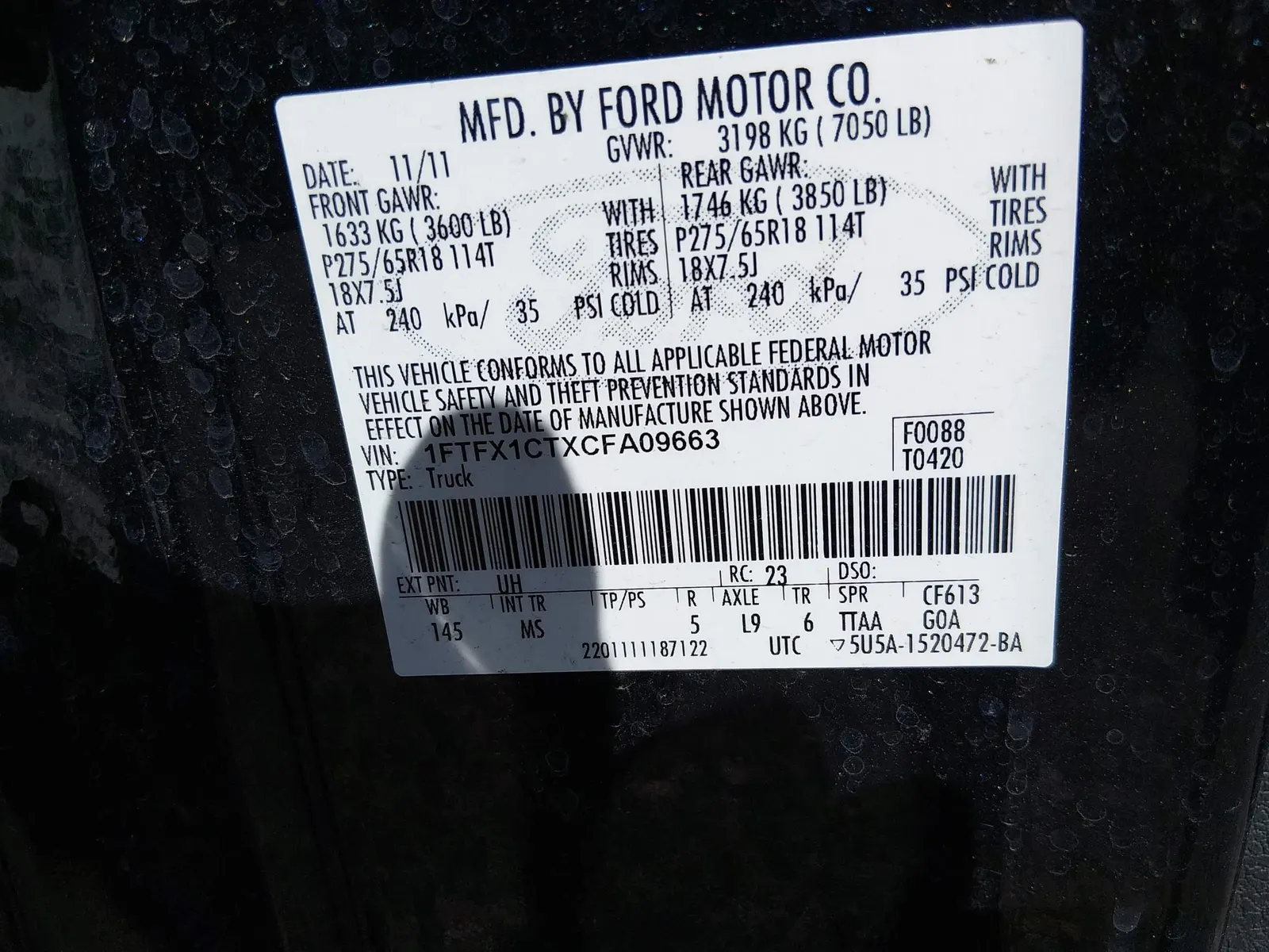 2012 Ford F-150 XLT