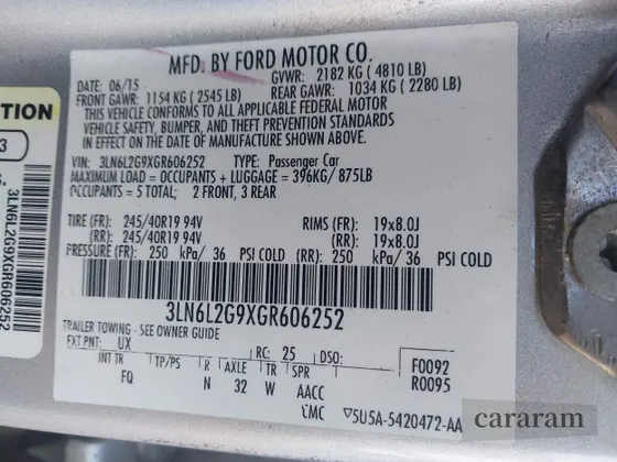 2016 Lincoln MKZ