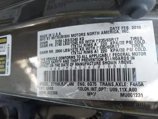 2010 Mitsubishi Endeavor LS