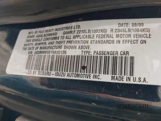 2000 Subaru Legacy Outback