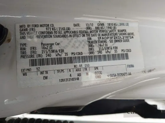 2013 Ford Focus SE