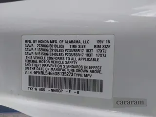 2016 Honda Odyssey EX-L