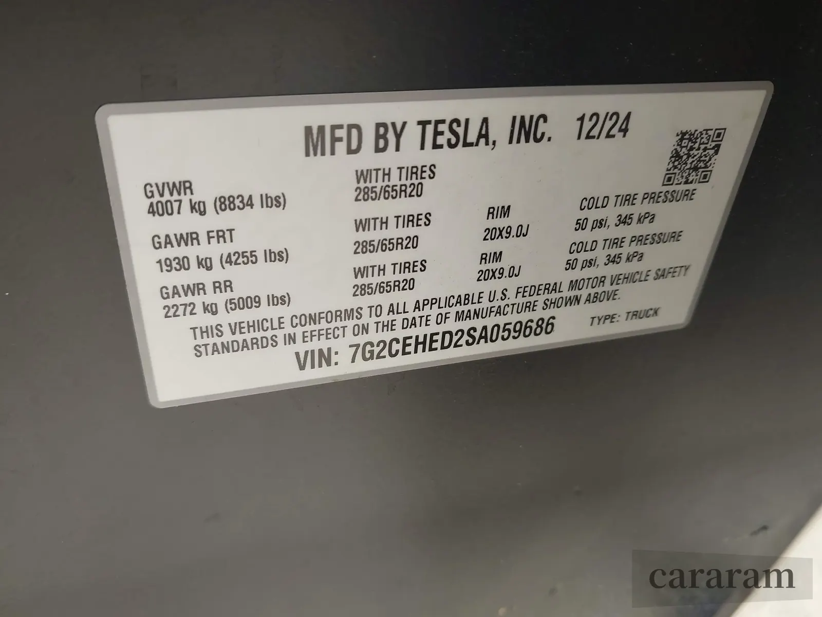 2025 Tesla Cybertruck