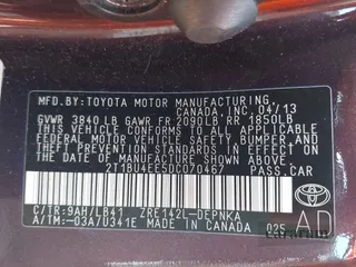 2013 Toyota Corolla S