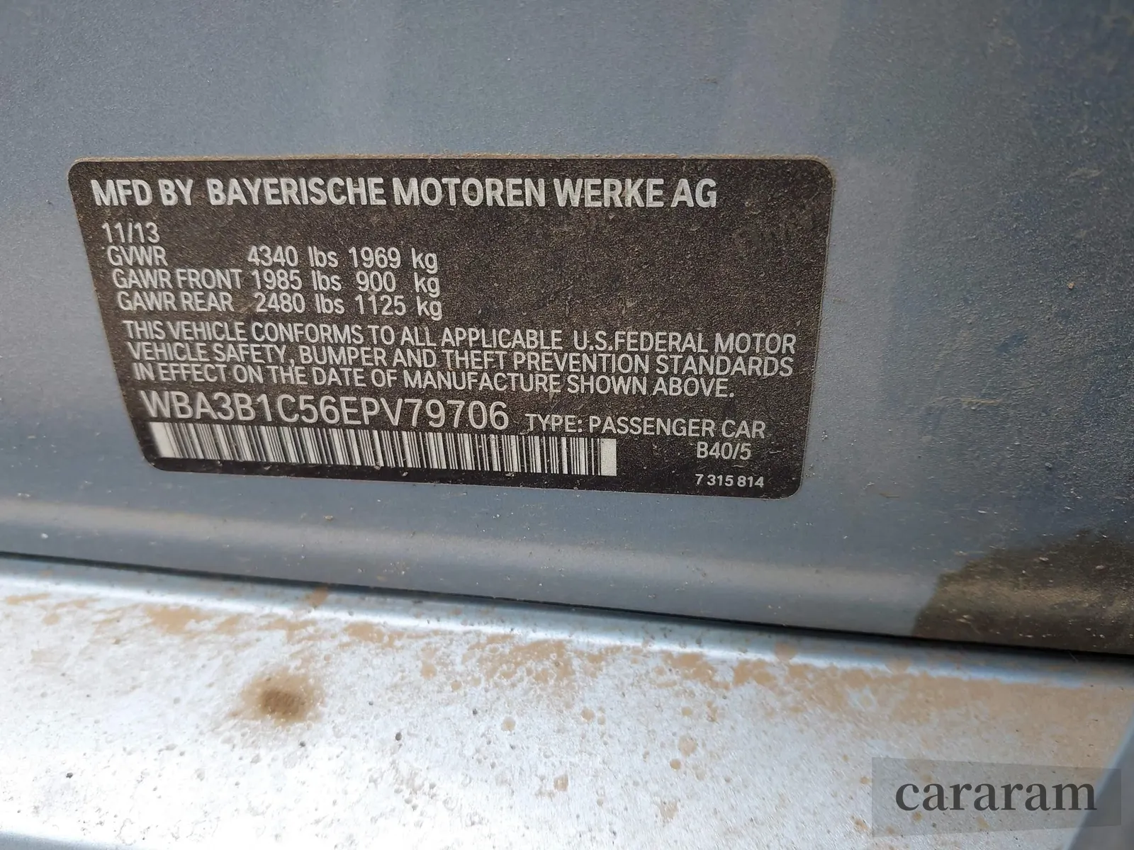 2014 BMW 3 Series 320i