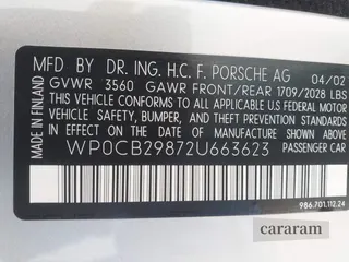2002 Porsche Boxster S