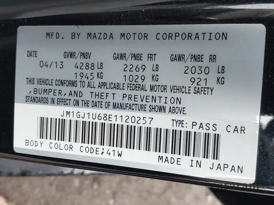 2014 Mazda 6 i Sport