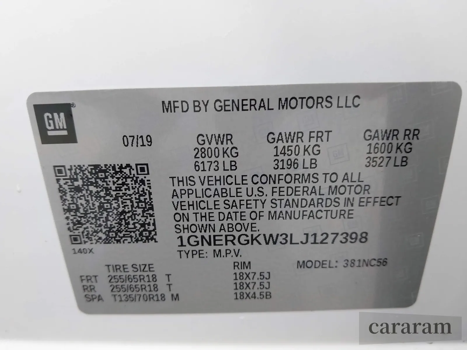 2020 Chevrolet Traverse LT Cloth