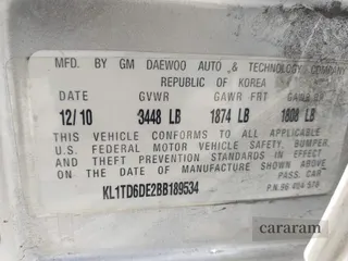 2011 Chevrolet Aveo 1LT
