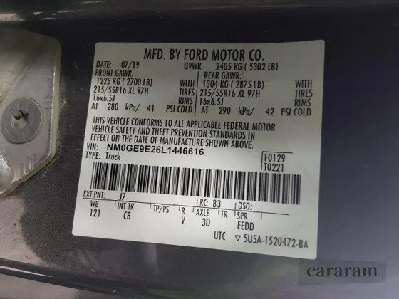 2020 Ford Transit Connect XL