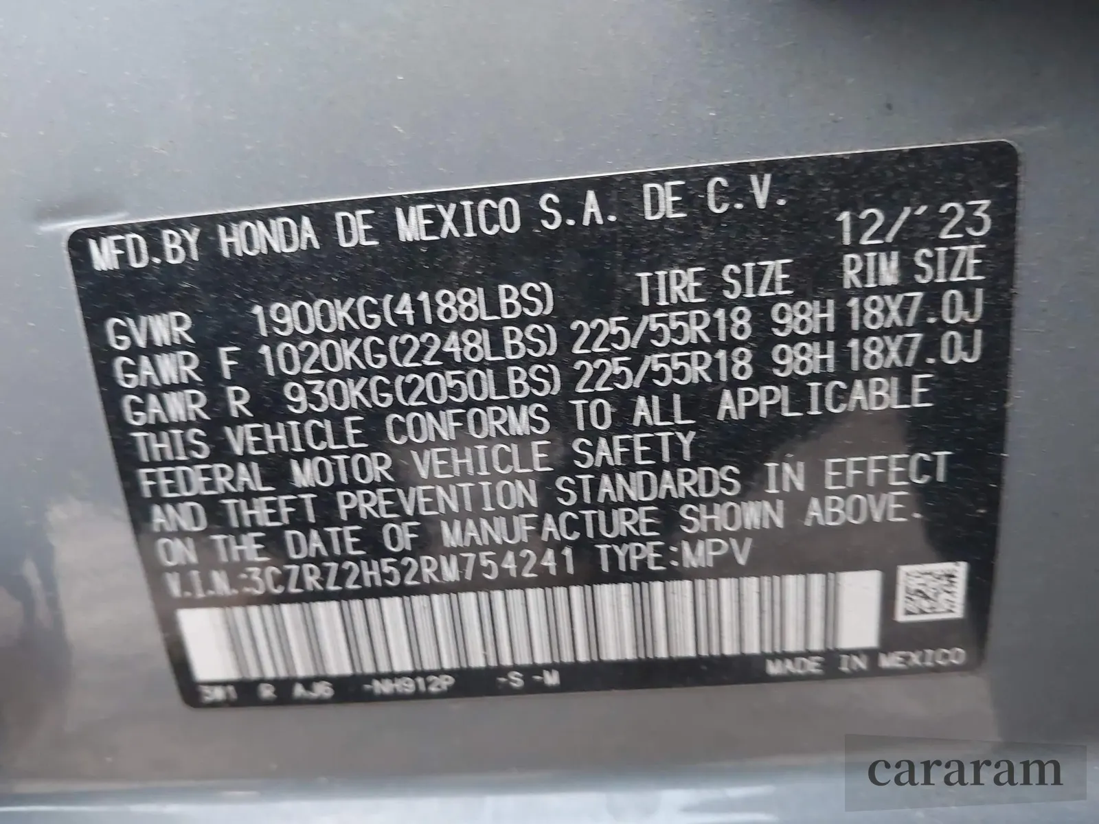 2024 Honda HR-V Sport