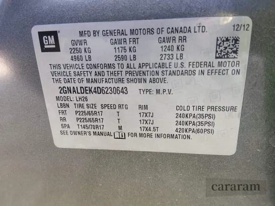 2013 Chevrolet Equinox LT
