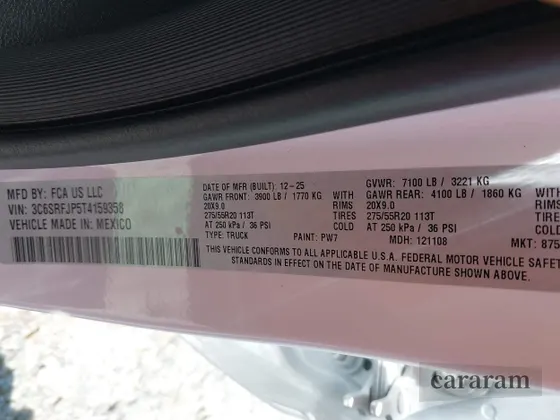 2026 Ram 1500 Laramie