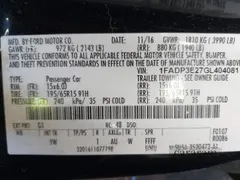 2016 Ford Focus S