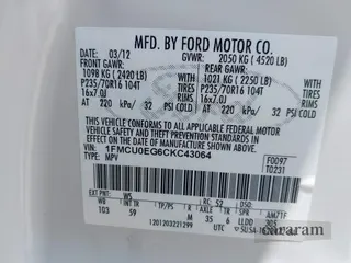 2012 Ford Escape Limited